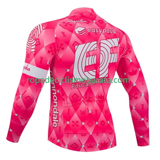 Maillot Manga Larga equipe pro ef education easypost 2025 Hombres