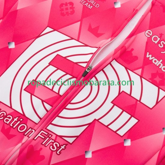 Maillot Manga Larga equipe pro ef education easypost 2025 Hombres