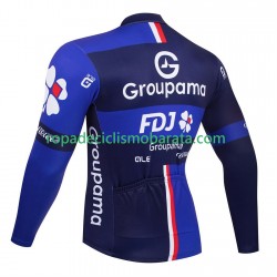 Maillot Manga Larga equipe pro groupama fdj 2025 Hombres