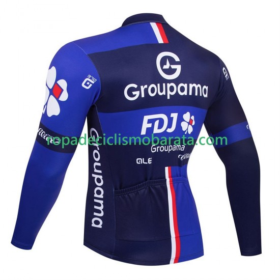 Maillot Manga Larga equipe pro groupama fdj 2025 Hombres