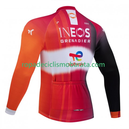 Maillot Manga Larga equipe pro ineos totalenergies tour de france 2025 Hombres