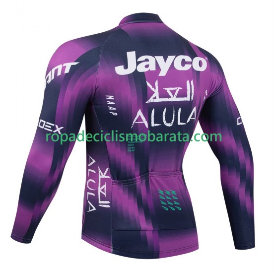 Maillot Manga Larga equipe pro jayco alula 2025 Hombres