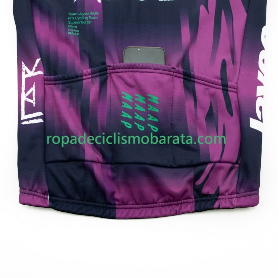 Maillot Manga Larga equipe pro jayco alula 2025 Hombres