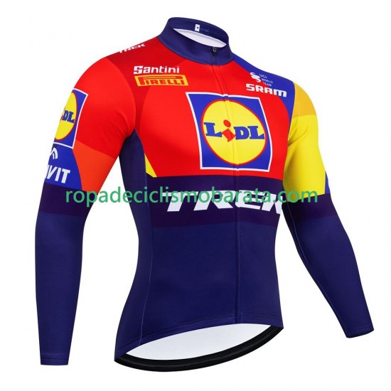 Maillot Manga Larga equipe pro lidl trek 2025 Hombres