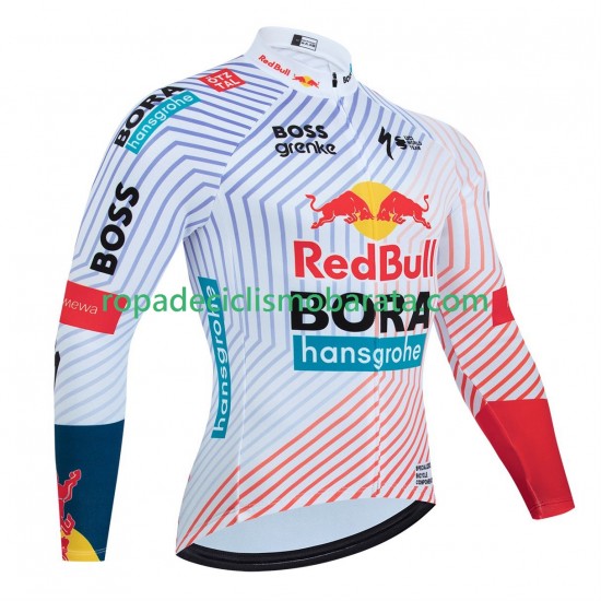 Maillot Manga Larga equipe pro red bull bora hansgrohe tour de france 2025 Hombres