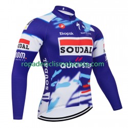 Maillot Manga Larga equipe pro soudal quick step 2025 Hombres