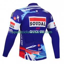 Maillot Manga Larga equipe pro soudal quick step 2025 Hombres