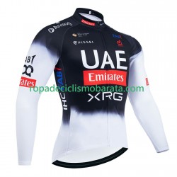 Maillot Manga Larga equipe pro uae team emirates 2025 Hombres N001