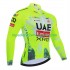 Maillot Manga Larga equipe pro uae team emirates xrg tdf editon race fluo 2025 Hombres