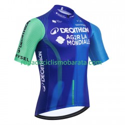 Maillot Manga Corta equipe pro decathlon ag2r 2025 Hombres