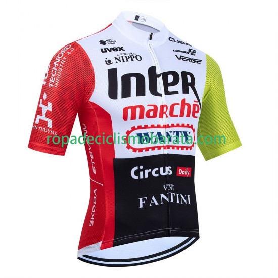 Maillot Manga Corta equipe pro intermarche wanty 2025 Hombres
