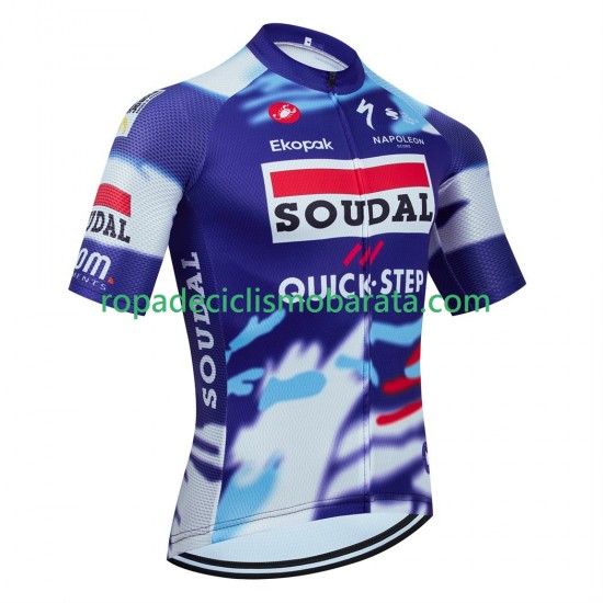 Maillot Manga Corta equipe pro soudal quick step 2025 Hombres