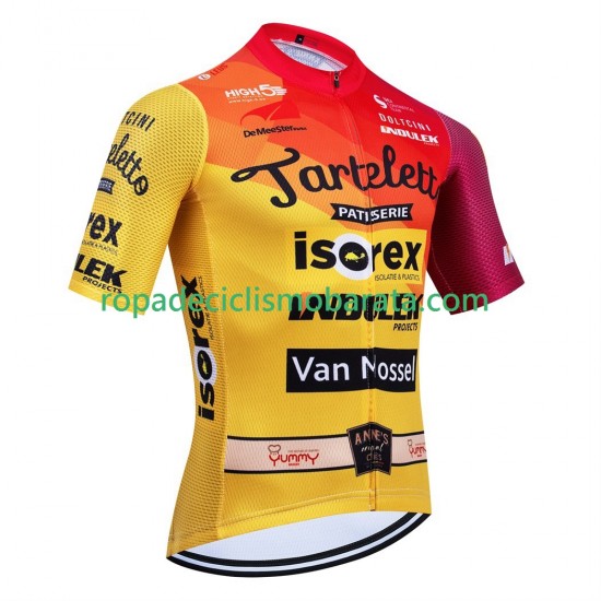 Maillot Manga Corta equipe pro tarteletto isorex 2025 Hombres