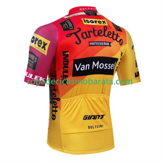 Maillot Manga Corta equipe pro tarteletto isorex 2025 Hombres