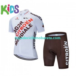 Maillot y Culotte Corto 2021 AG2R Citroen Team Niños N001