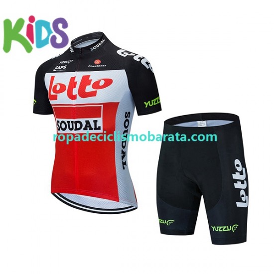 Maillot y Culotte Corto 2021 Lotto Soudal Niños N001
