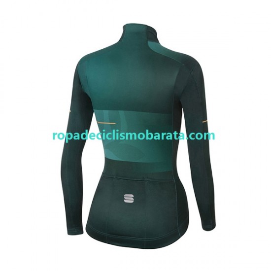Maillot y Culotte Largos 2021 Sportful Leaf Mujeres N001