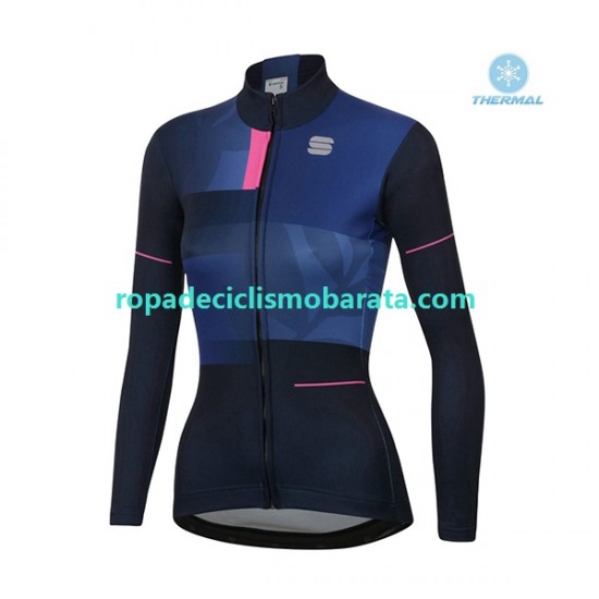 Invierno Maillot y Culotte Largos 2021 Sportful Leaf Mujeres N001