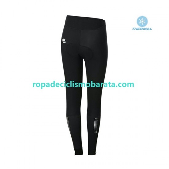 Invierno Maillot y Culotte Largos 2021 Sportful Leaf Mujeres N002