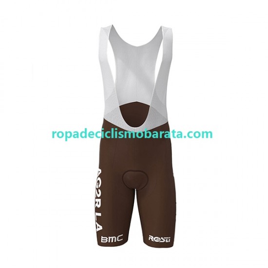 Culotte con Tirantes 2022 AG2R Citroen Team Hombres N001