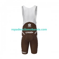 Culotte con Tirantes 2022 AG2R Citroen Team Hombres N001