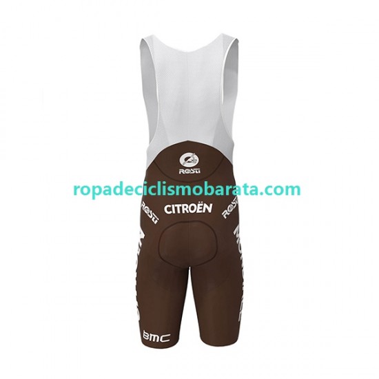 Culotte con Tirantes 2022 AG2R Citroen Team Hombres N001