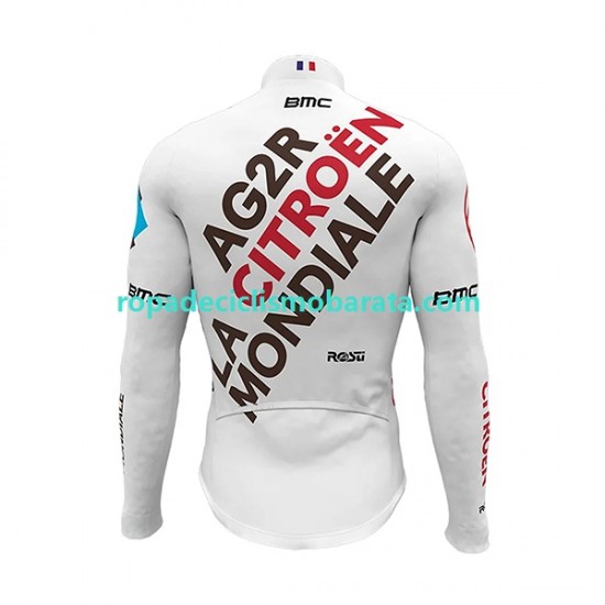 Maillot Manga Larga 2022 AG2R Citroen Team Hombres N001