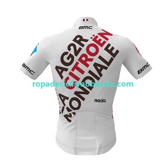 Maillot Manga Corta 2022 AG2R Citroen Team Hombres N001