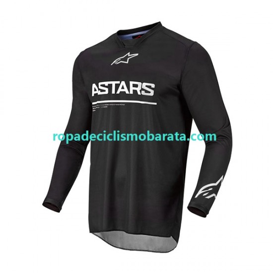 Maillot Manga Larga 2022 ALPINESTARS RACER GRAPHITE Hombres N001