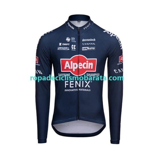 Maillot Manga Larga 2022 Alpecin-Deceuninck Hombres N001