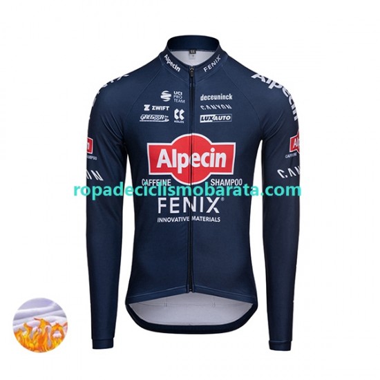Invierno Maillot 2022 Alpecin-Deceuninck Hombres N001