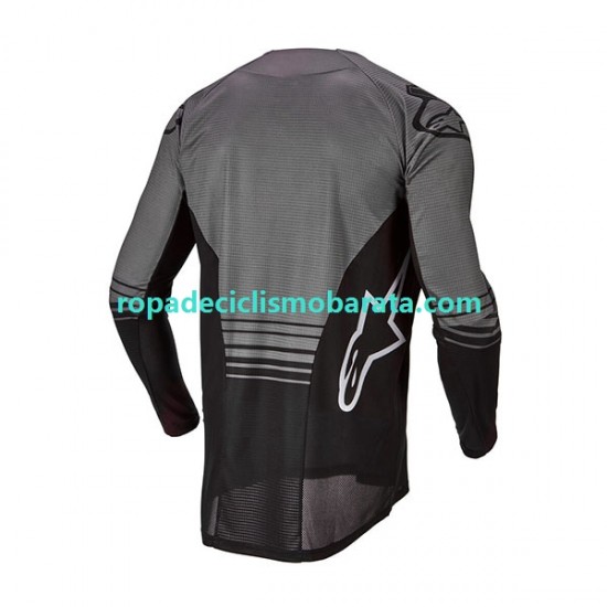 Maillot Manga Larga 2022 Alpinestars TECHSTAR GRAPHITE Hombres N001