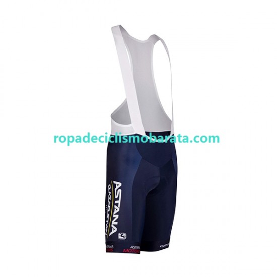 Culotte con Tirantes 2022 Astana Qazaqstan Team Hombres N001