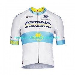 Maillot Manga Corta 2022 Astana Qazaqstan Team Hombres N002