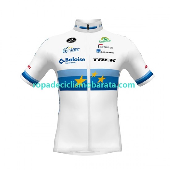 Maillot y Culotte con Tirantes 2022 Baloise-Trek Lions Hombres N001