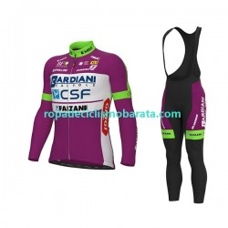 Maillot y Culotte Largos con Tirantes 2022 Bardiani-CSF Hombres N001