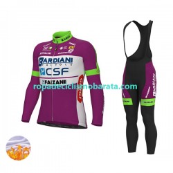 Invierno Maillot y Culotte Largos con Tirantes 2022 Bardiani-CSF Hombres N001