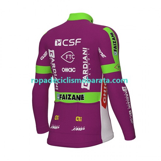 Maillot Manga Larga 2022 Bardiani-CSF Hombres N001