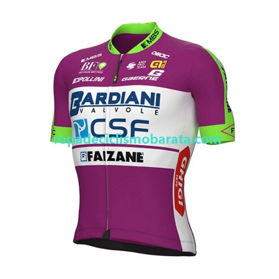 Maillot Manga Corta 2022 Bardiani-CSF Hombres N001