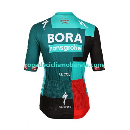 Maillot y Culotte con Tirantes 2022 Bora-Hansgrohe Hombres N001