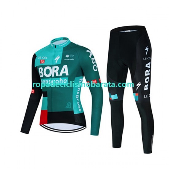 Maillot y Culotte Largos 2022 Bora-Hansgrohe Hombres N001