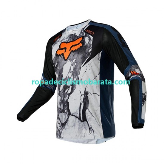 Maillot Manga Larga 2022 Fox Racing 180 KARRERA Hombres N001