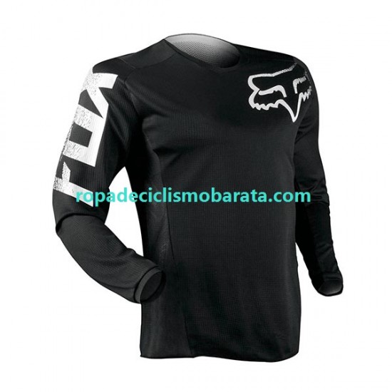Maillot Manga Larga 2022 Fox Racing BLACKOUT Hombres N001