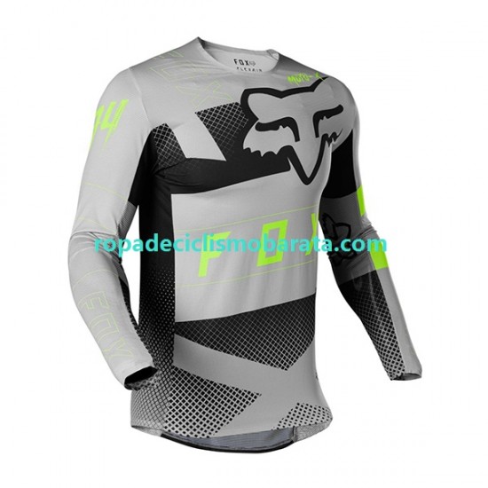 Maillot Manga Larga 2022 Fox Racing FLEXAIR RIET Hombres N001