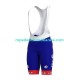 Maillot y Culotte con Tirantes 2022 Groupama-FDJ Hombres N001