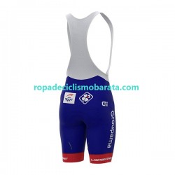 Maillot y Culotte con Tirantes 2022 Groupama-FDJ Hombres N001