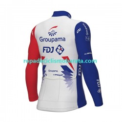 Maillot Manga Larga 2022 Groupama-FDJ Hombres N001
