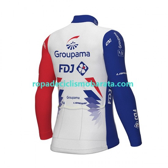 Maillot Manga Larga 2022 Groupama-FDJ Hombres N001