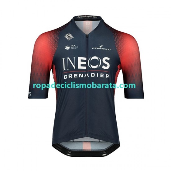Maillot y Culotte con Tirantes 2022 Ineos Grenadiers Hombres N001