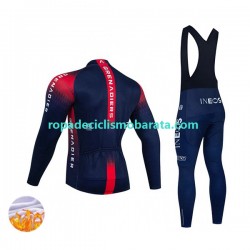 Invierno Maillot y Culotte Largos con Tirantes 2022 Ineos Grenadiers Hombres N001